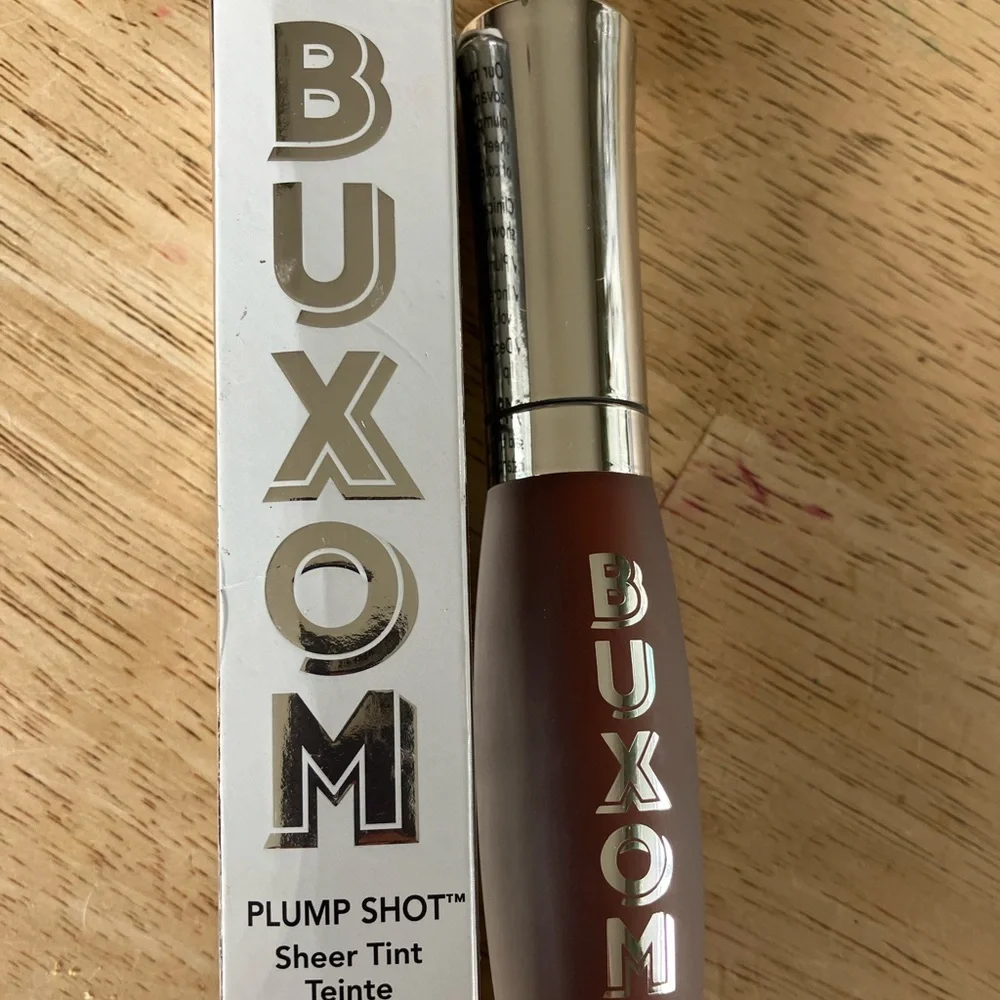 Buxom Plump Shot Sheer Tint collagen‎ Infused Lip Serum in Wine Obsession